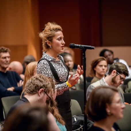 Image of Audience Member from a Previous Forum Year